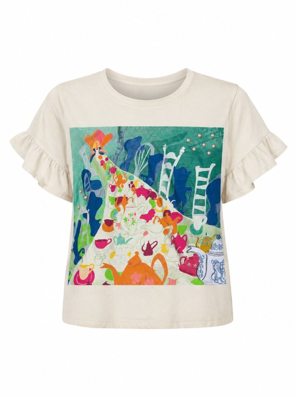 Alice In Wonderland Mary Blair Concept Art Her Universe Flutter Sleeve Disney